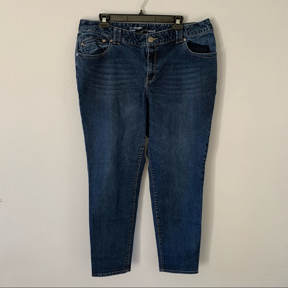 LANE BRYANT SKINNY GENIUS FIT JEANS SIZE 18